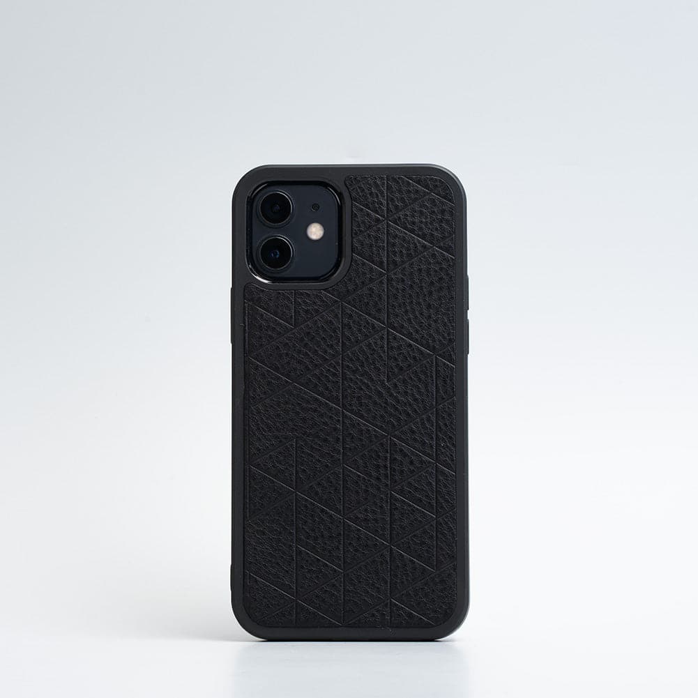 iPhone 12 case compatible with MagSafe | Premium Leather – Geometric Goods