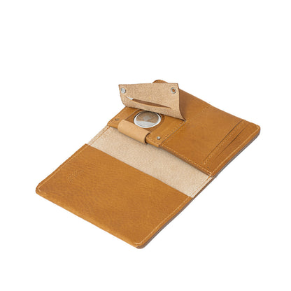 Leather Passport Holder for AirTag