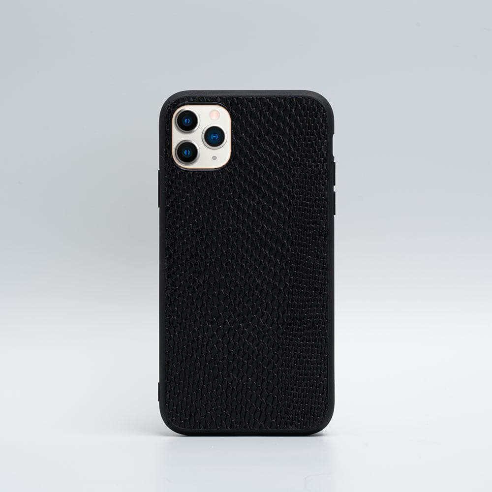 black iphone 11 pro max animal print case