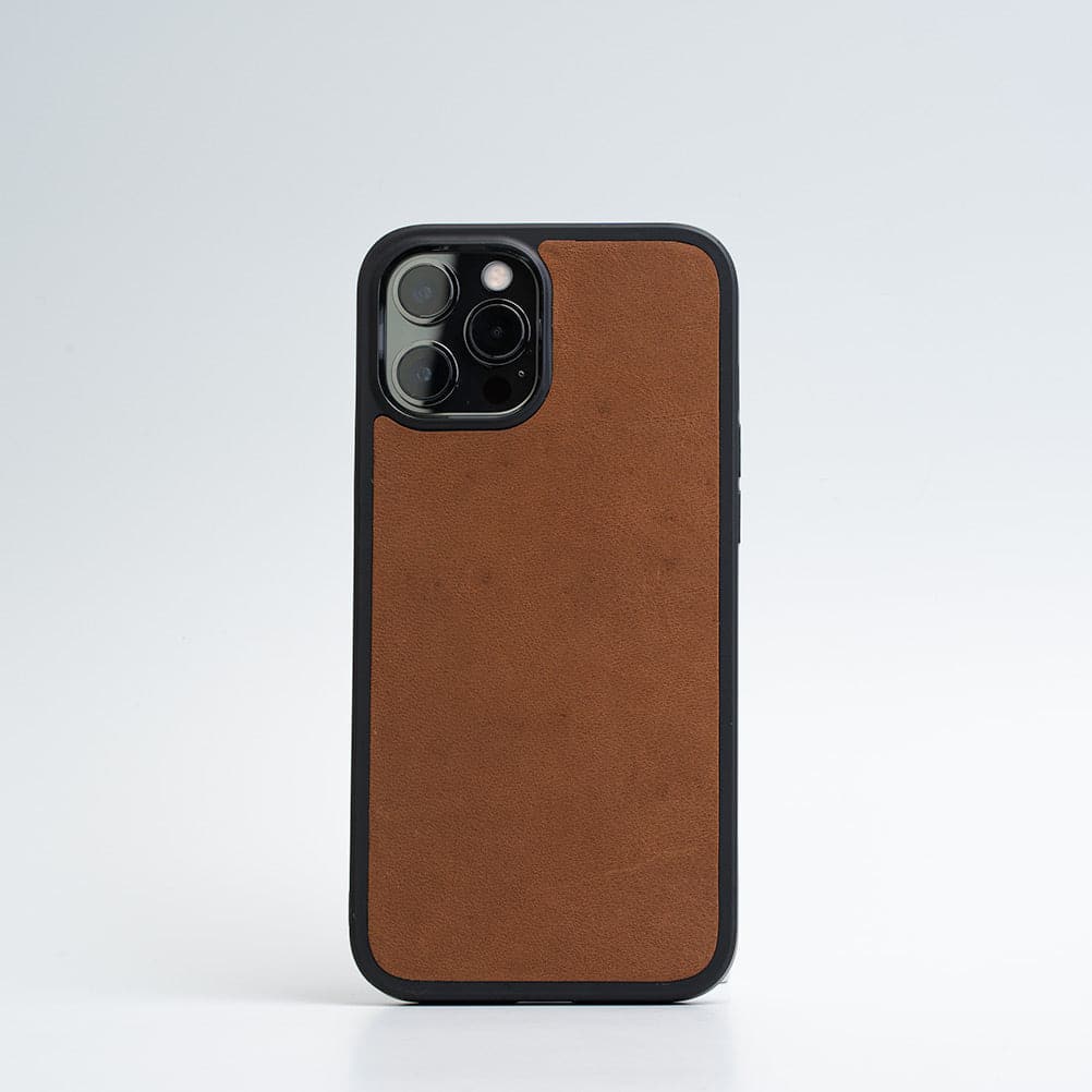 Leather iPhone case with Magsafe - Geometric Goods