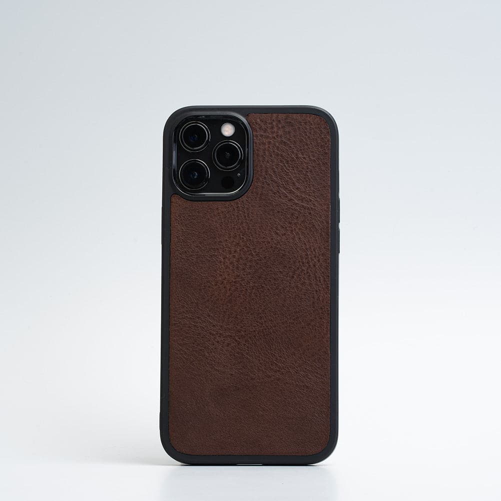 Leather iPhone case with Magsafe - Geometric Goods