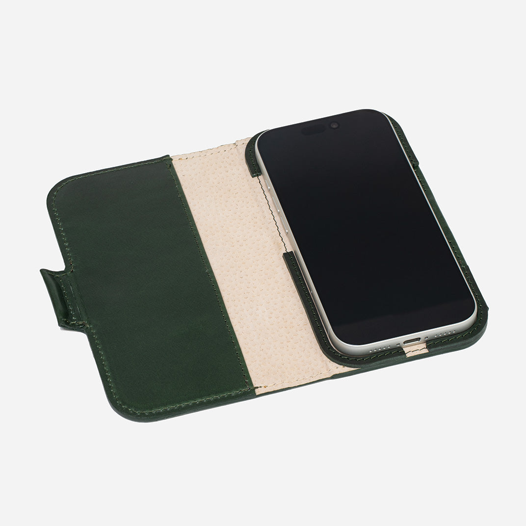 Classic 5.0 Leather Folio Wallet Case for iPhone 18 Series with MagSafe