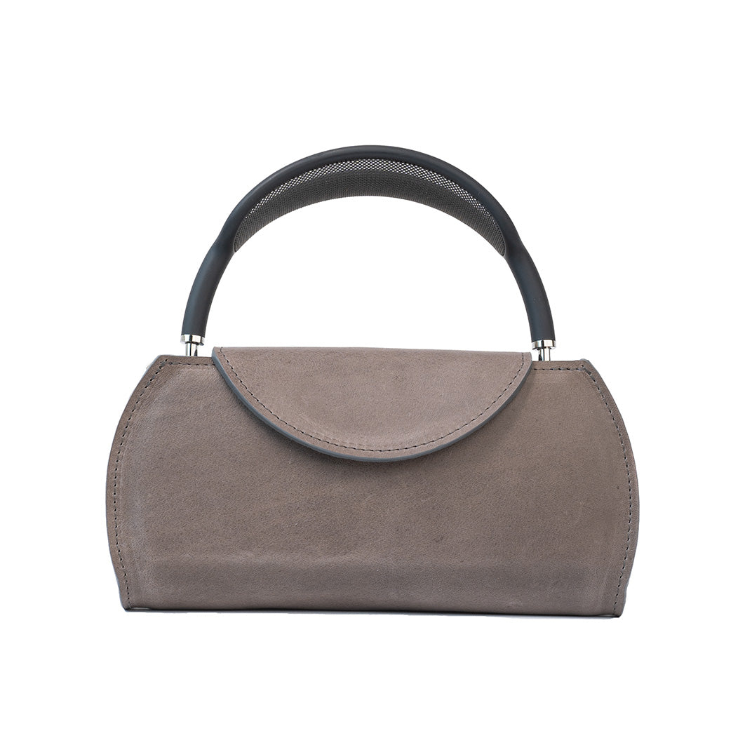 leather bag for AirPods Max gray