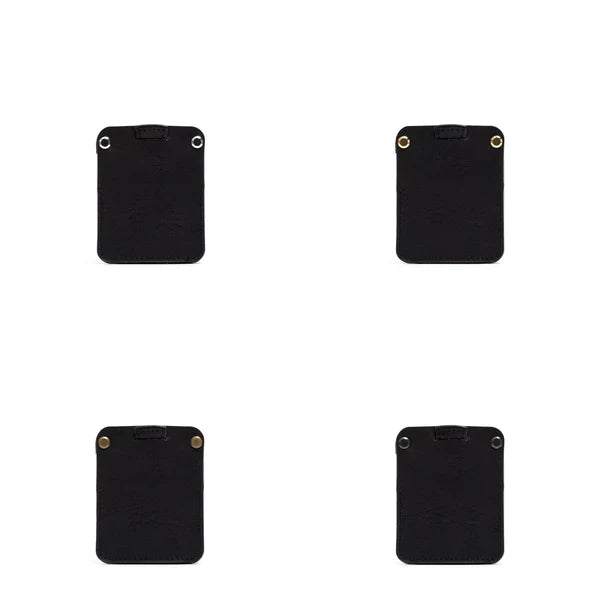 Custom AirTag card wallet with keychain ring