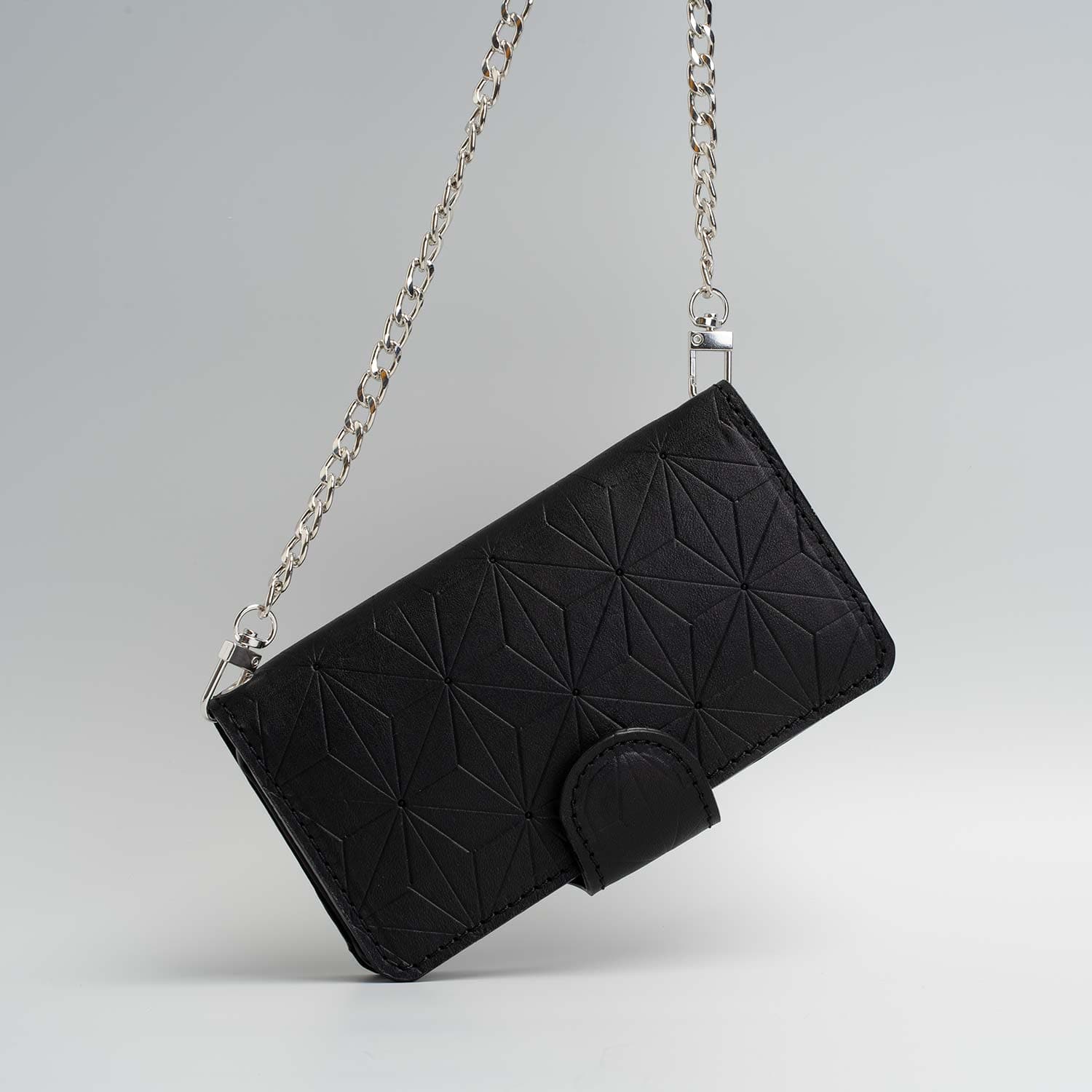 leather crossbody iphone case