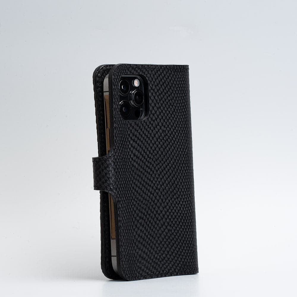 iPhone 12/13 series Full-Grain Leather Folio Wallet with Magsafe vol. 4.0 - Geometric Goods