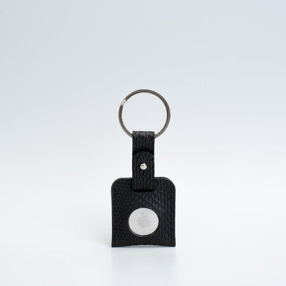 Leather airtag keyring - Geometric Goods