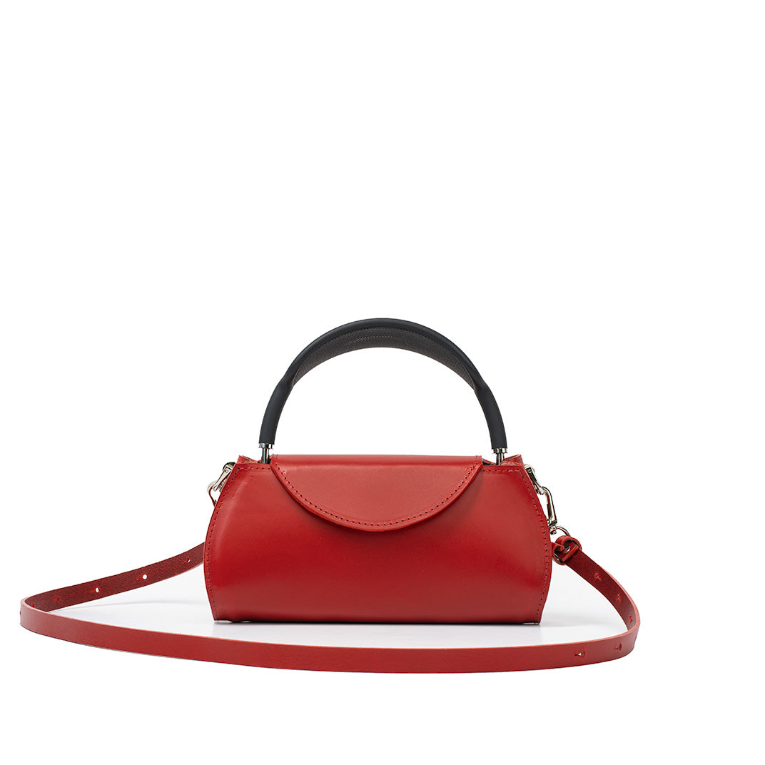 red leather airpods max bag