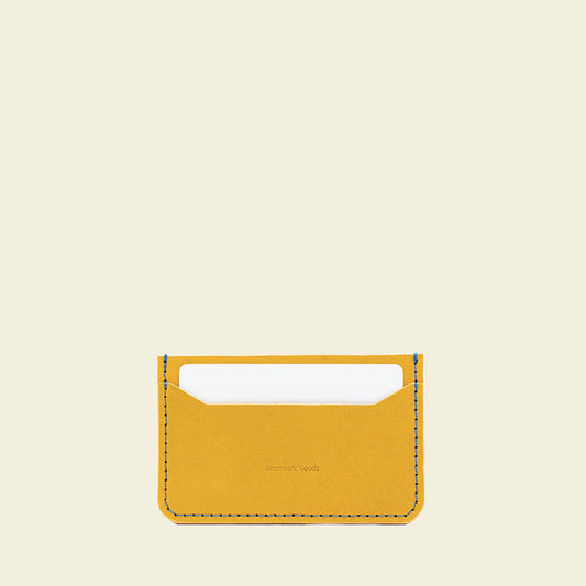 ukraine colors leather card wallet