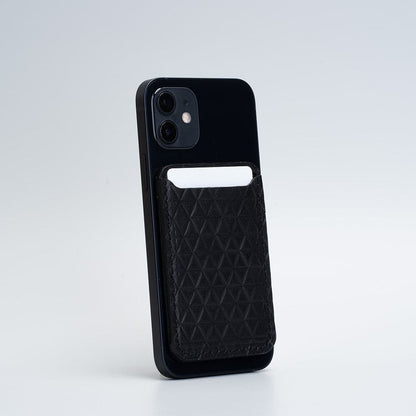 unique leather wallet with magsafe for iPHONE 15